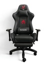 SILLA GAMER RECLINABLE ERGONOMICA NEGRA KITSUNE