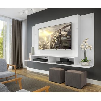 PANEL DE TV PARAÍSO HASTA 60 PULGADAS COLOR BLANCO