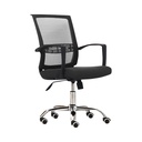 SILLA PARA OFICINA EJECUTIVA AUSTEN - NEGRO