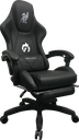 SILLA GAMER BRAZOS FIJOS RECLINABLE AKIRA NEGRA