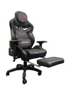 SILLA GAMER PROFESIONAL RECLINABLE ACKAMER DESCANSAPIES NEGRA