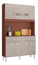 ALACENA MENU 8 PUERTOS 172X106X31 CAPUCHINO HUESO