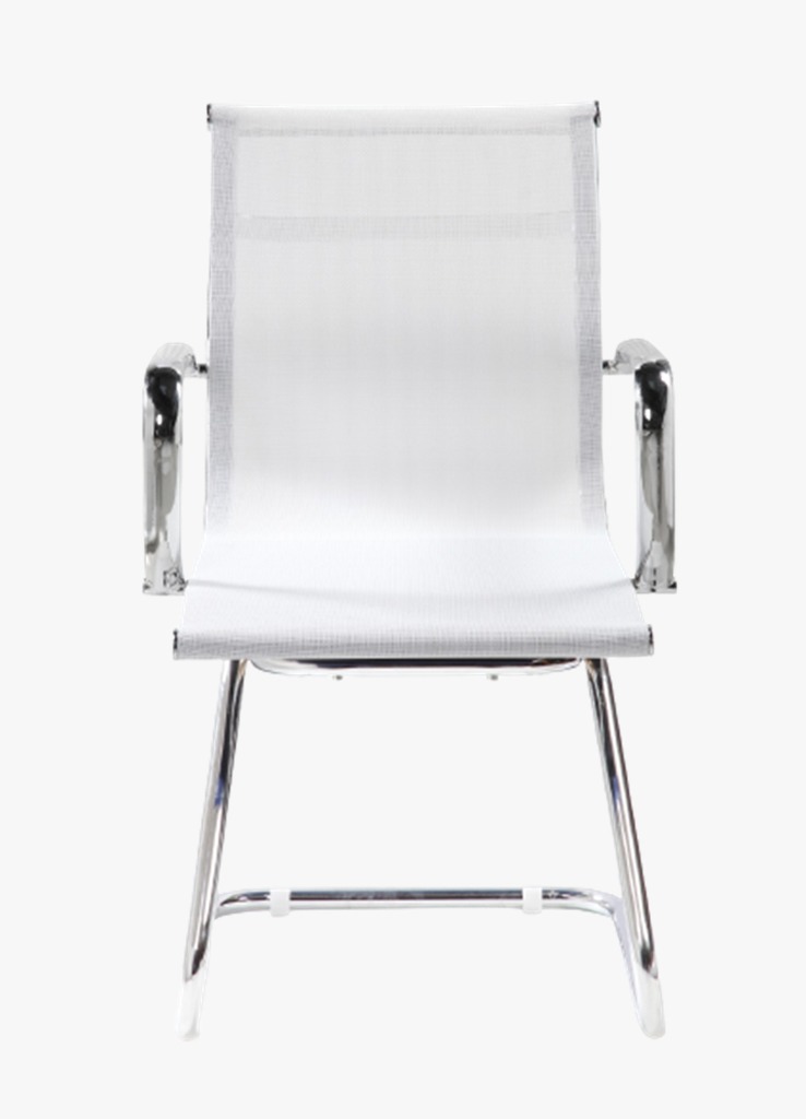 SILLA EJECUTIVA INTERLOCUTORA BUSINESS FIJA - BLANCA