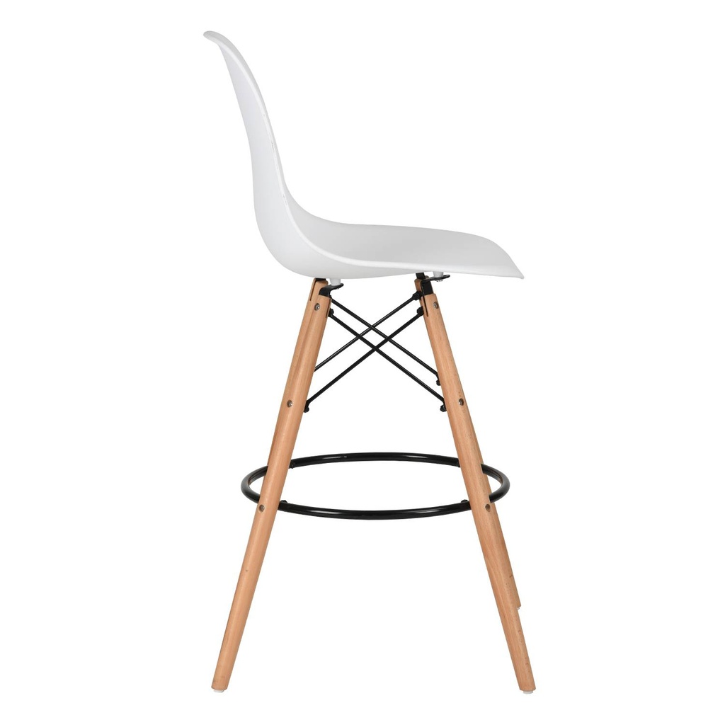 BUTACO BAR EAMES MADERA HAYA -BLANCO