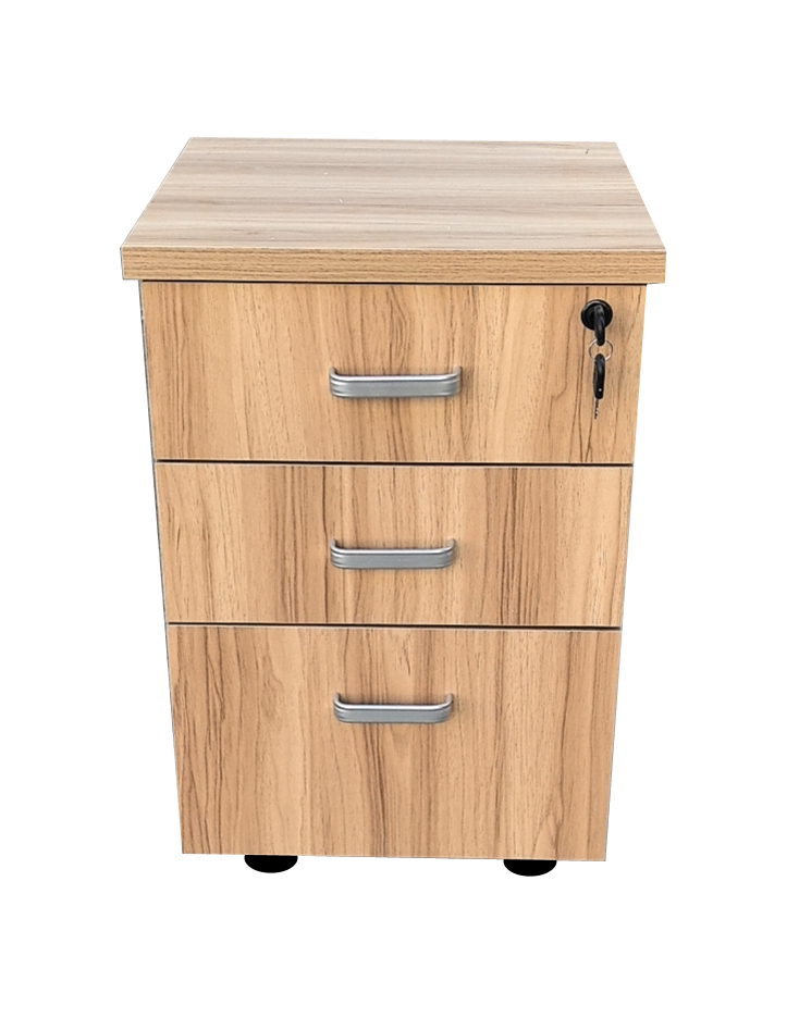 CAJONERA ISLA DE TRABAJO 3 CAJONES 1 CON LLAVE 53CM X 42 CM
