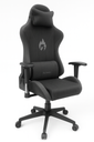 SILLA GAMER RECLINABLE ERGONOMICA PAÑO NEGRA HIROTO 2D TELA