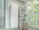ALACENA MUEBLE DE COCINA AURA MULTIUSOS BLANCO 2 PUERTAS 182CM X 55CM 