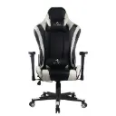 SILLA GAMER BRAZOS 2D BLANCA RECLINABLE VALORANT ERGONOMICA BASE NYLON 