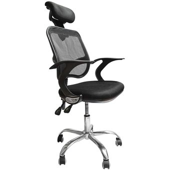 [JYX-0158] SILLA EN MALLA CON SOPORTE PARA CABEZA OFICINA EMPRESARIAL JYX-0158