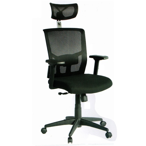 [003-1572+003-810] SILLA OFICINA ERGONÓMICA APOYO LUMBAR BZOS AJUSTABLES SYNCRO NAIROBI NYLON
