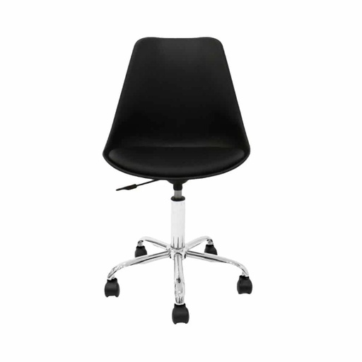 [103002] SILLA EJECUTIVA EAMES TULIP OFICINA - NEGRO