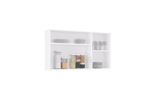 [125041] MUEBLE AEREO SUPERIOR BRUNA COCINA CON VIFRIO 120CM X 61CM