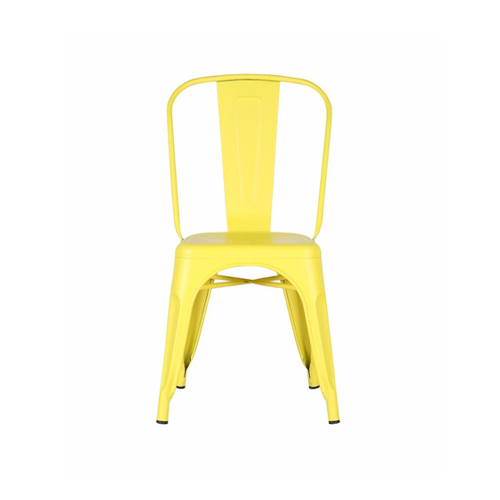 [120113] SILLA RESTAURANTE COMEDOR METALICA AMARILLA TOLIX