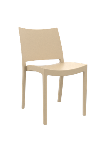 [EH76] SILLA DE RESTAURANTE POLIPROPILENO CAFE MONOCONCHA