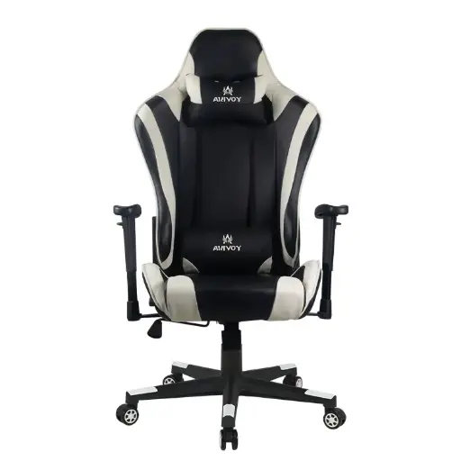 [100278] SILLA GAMER BRAZOS 2D BLANCA RECLINABLE VALORANT ERGONOMICA BASE NYLON 